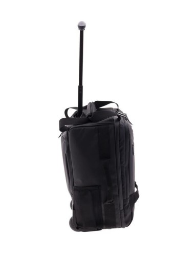 Trolley Mochila Ruedas Gladiator Polar Negro Maletas Blan...