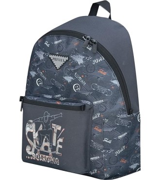 Mochila Teen/Ac Escolar Privata Skate