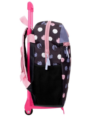 46622T1 MOCHILA ADAP. 33CM. C/CARRO. ROLL ROAD THE TIME IS N
