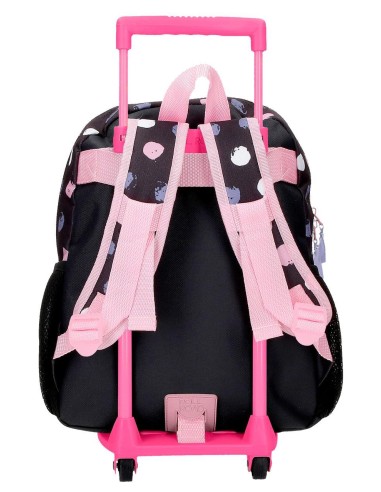 46622T1 MOCHILA ADAP. 33CM. C/CARRO. ROLL ROAD THE TIME IS N