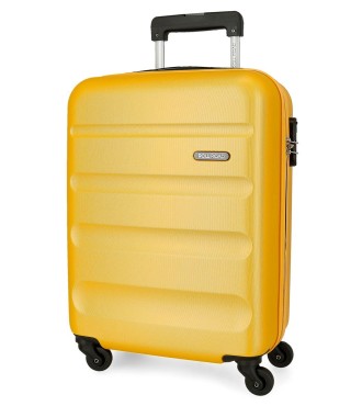 584916D TROLLEY ABS 55CM. 4R. ROLL ROAD FLEX OCRE