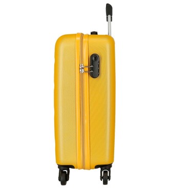 584916D TROLLEY ABS 55CM. 4R. ROLL ROAD FLEX OCRE 2