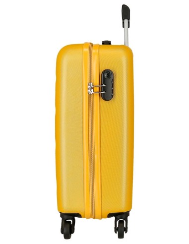 584916D TROLLEY ABS 55CM. 4R. ROLL ROAD FLEX OCRE