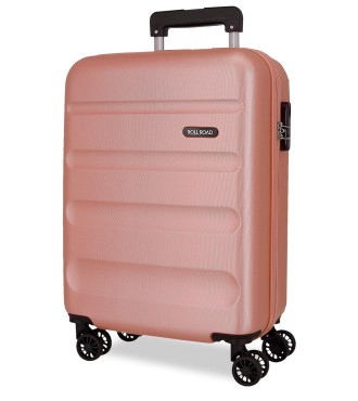 584916C TROLLEY ABS 55CM. 4R. ROLL ROAD FLEX NUDE