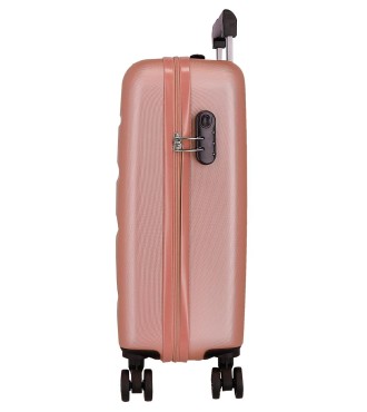 584916C TROLLEY ABS 55CM. 4R. ROLL ROAD FLEX NUDE 2