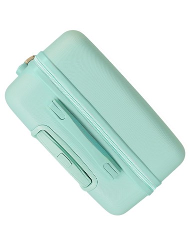 6041442 SET/2 TROLLEY ABS 55-65CM. 4R. PJL NORA TURQUESA