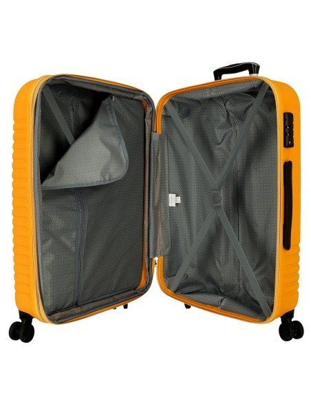 5089528 SET/2 TROLLEY ABS 55-70CM. 4R. ROLL ROAD INDIA OCRE 5089528 SET/2 TROLLEY ABS 55-70CM. 4R. ROLL ROAD INDIA OCRE