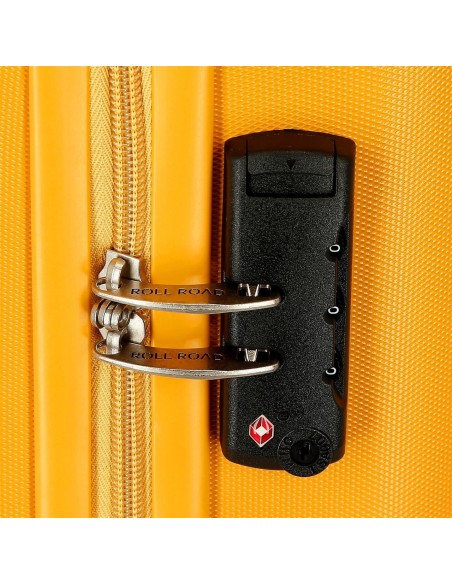 5089528 SET/2 TROLLEY ABS 55-70CM. 4R. ROLL ROAD INDIA OCRE 5089528 SET/2 TROLLEY ABS 55-70CM. 4R. ROLL ROAD INDIA OCRE