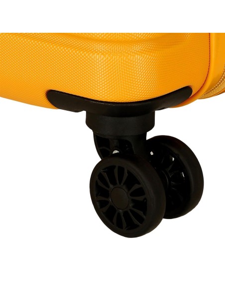 5089528 SET/2 TROLLEY ABS 55-70CM. 4R. ROLL ROAD INDIA OCRE 5089528 SET/2 TROLLEY ABS 55-70CM. 4R. ROLL ROAD INDIA OCRE