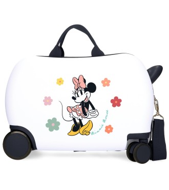 4751043 MALETA INF.ABS 4R.(2 MULTI.) 45CM. MINNIE FLOWERS BL