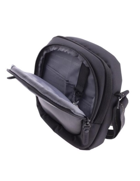 Bolso Pequeño Cruzado Hombre Vogart Boston Negro Bolsos H...
