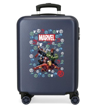 4431721 TROLLEY ABS 55CM. 4R. AVENGERS TEAM MARINO