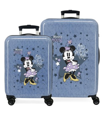 4981921 SET/2 TROLLEY ABS 55-68CM. 4R. MINNIE STYLE