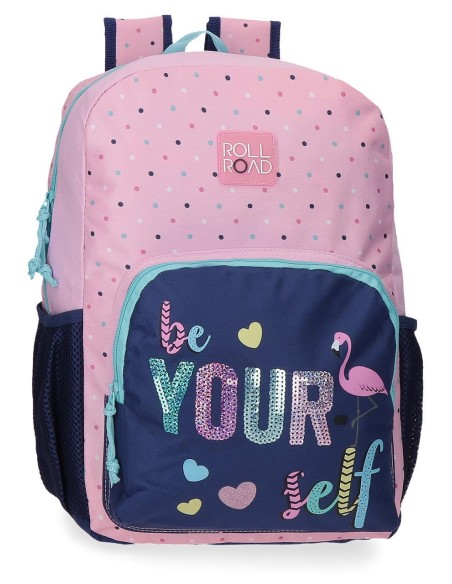 4092321 MOCHILA 40CM. ROLL ROAD BE YOURSELF