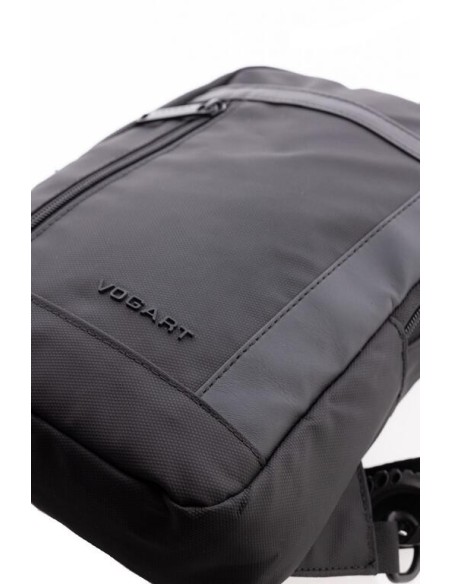 Mochila Bandolera Crossbody  Hombre Vogart Dark Negro Moc...