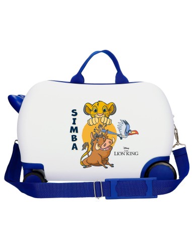 2441063 MALETA INF.ABS 4R.(2 MULTI.)  45CM. SIMBA´S FRIENDS