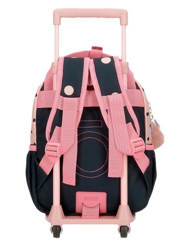 94320T1 MOCHILA ADAP. 28CM. C/CARRO. ENSO FRIENDS TOGETHER