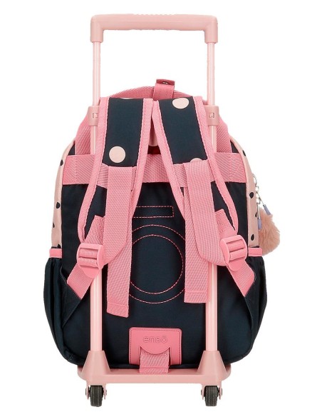 94320T1 MOCHILA ADAP. 28CM. C/CARRO. ENSO FRIENDS TOGETHER