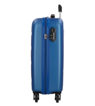 5849463 SET/3 TROLLEY ABS 55-65-75CM. 4R. ROLL ROAD FLEX AZU 2