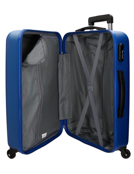 5849463 SET/3 TROLLEY ABS 55-65-75CM. 4R. ROLL ROAD FLEX AZU