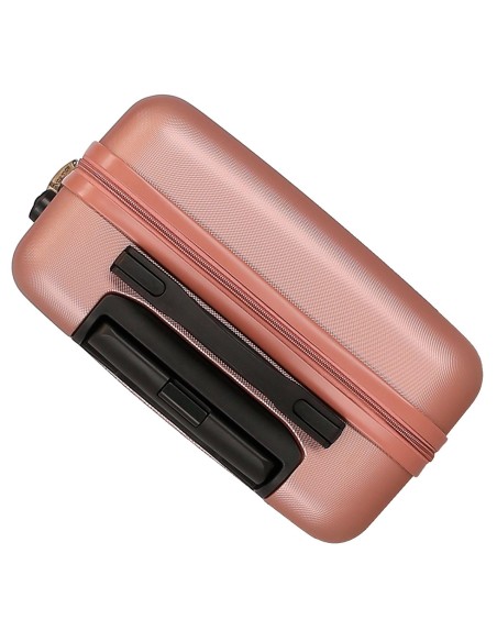 584956C SET/2 TROLLEY ABS 55-65CM. 4R. ROLL ROAD FLEX NUDE