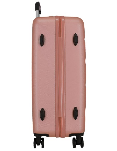 584956C SET/2 TROLLEY ABS 55-65CM. 4R. ROLL ROAD FLEX NUDE