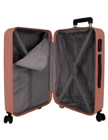 584956C SET/2 TROLLEY ABS 55-65CM. 4R. ROLL ROAD FLEX NUDE