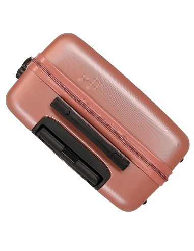 584956C SET/2 TROLLEY ABS 55-65CM. 4R. ROLL ROAD FLEX NUDE