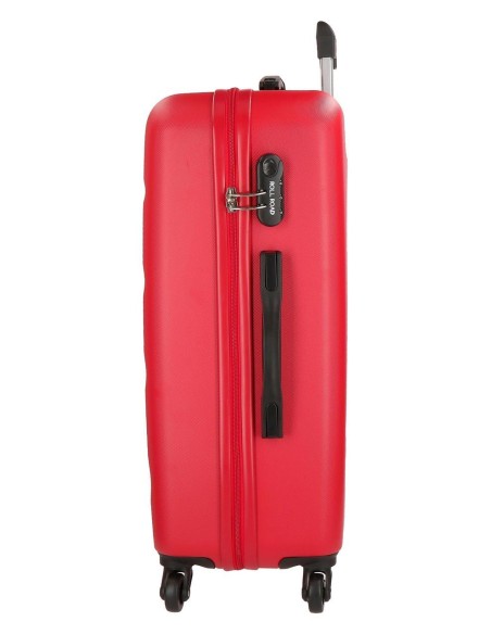 5849464 SET/3 TROLLEY ABS 55-65-75CM. 4R. ROLL ROAD FLEX ROJ