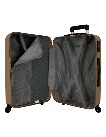 5849569 SET/2 TROLLEY ABS 55-65CM. 4R. ROLL ROAD FLEX CHAMPA