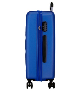 5849363 TROLLEY ABS 75CM. 4R. ROLL ROAD FLEX AZUL 2