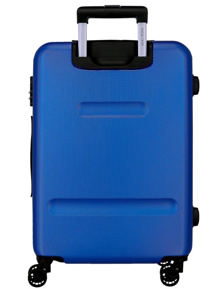 5849363 TROLLEY ABS 75CM. 4R. ROLL ROAD FLEX AZUL