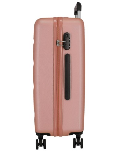 584936C TROLLEY ABS 75CM. 4R. ROLL ROAD FLEX NUDE