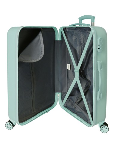 3051241 TROLLEY ABS 68CM. 4R. MOVOM I LOVE SEA LIFE TURQUESA