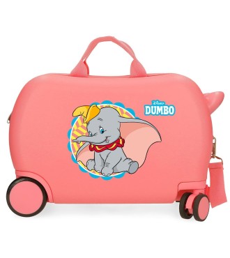 2661027 MALETA INF.ABS 4R.(2 MULTI.) 45CM. DUMBO CORAL