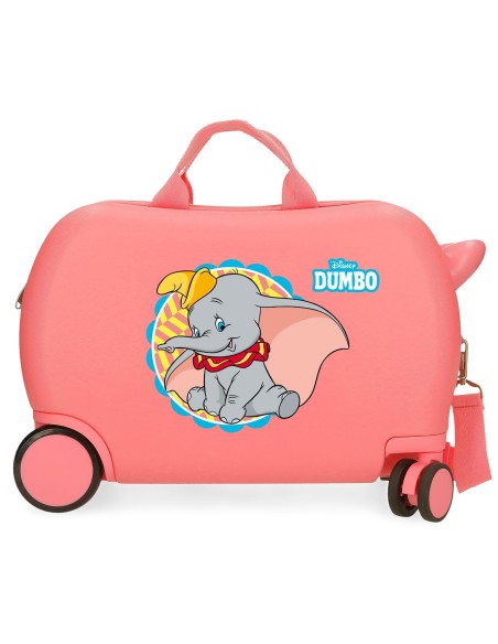 2661027 MALETA INF.ABS 4R.(2 MULTI.) 45CM. DUMBO CORAL 2661027 MALETA INF.ABS 4R.(2 MULTI.) 45CM. DUMBO CORAL