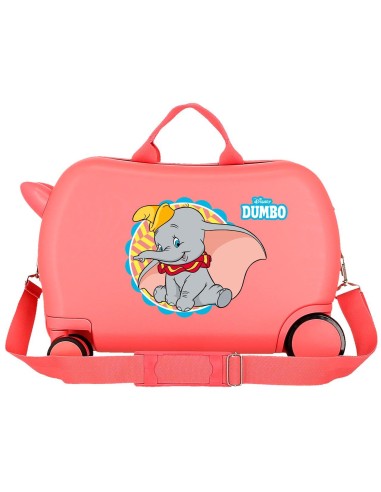 2661027 MALETA INF.ABS 4R.(2 MULTI.) 45CM. DUMBO CORAL