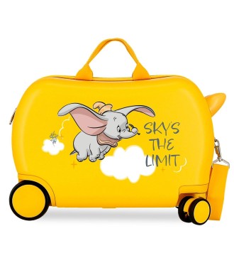 4461026 MALETA INF.ABS 4R.(2 MULTI.) 45CM. DUMBO OCRE