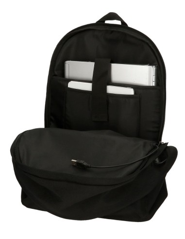 6332421 MOCHILA PORTAORD. 2C. PJL ARIS EVERGREEN NEGRO