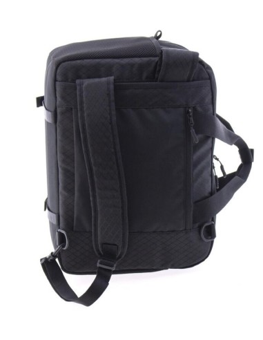 Bolso Viaje,Bandolera y Mochila Mediano Argos Vogart Negr...