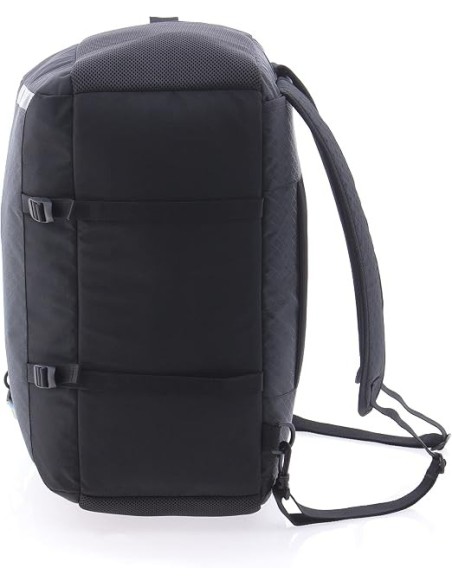 Bolso Viaje,Bandolera y Mochila Grande Argos Vogart Negro...