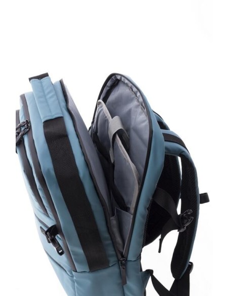 Mochila Portaordenador 15" Vogart Camper Azul Verdoso Moc...