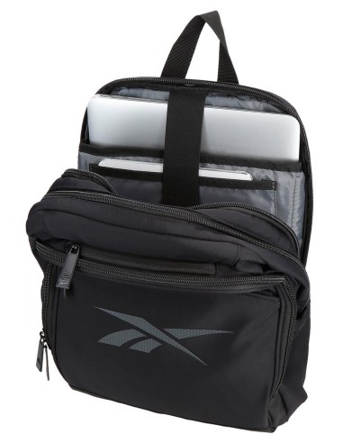 8792121 MOCHILA ADAP. PORTAORD.& TABLET REEBOK NEWPORT NEGRO