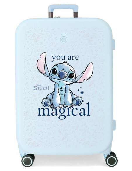 3859221 TROLLEY ABS 70CM. 4R. STITCH YOU ARE MAGICAL