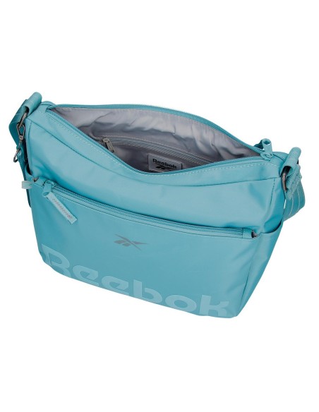 8757122 BOLSO BANDOLERA. REEBOK LINDEN AZUL CLARO