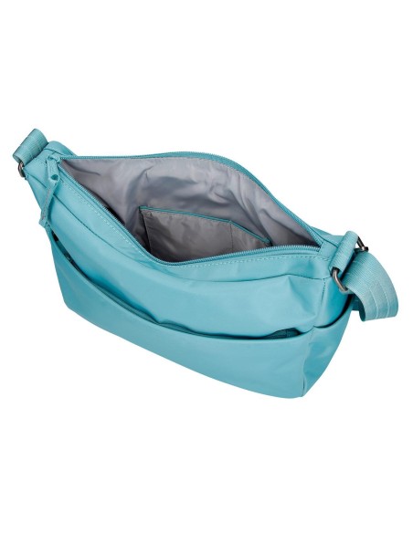 8757122 BOLSO BANDOLERA. REEBOK LINDEN AZUL CLARO
