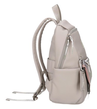 8772222 MOCHILA 35CM. REEBOK TINA GRIS 2