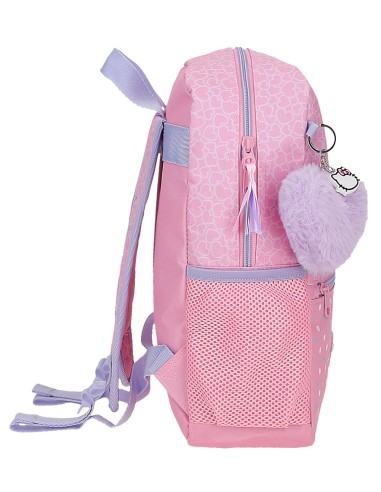 2032341 MOCHILA 33CM. HELLO KITTY HEARTS & DOTS