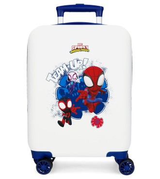 2121341 TROLLEY ABS 50CM. 4R. SPIDEY TEAM UP BLANCO