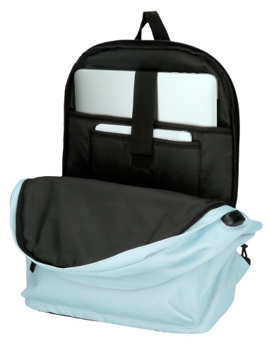 63224C6 MOCHILA PORTAORD. 2C. PJL ARIS COLORFUL AZUL